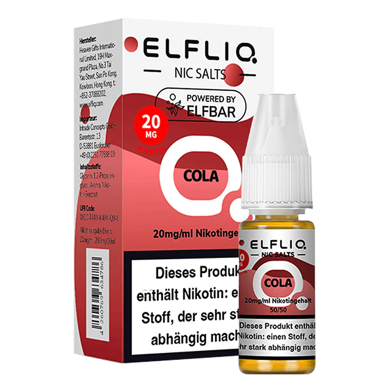 Cola Liquid 20 mg/ml Nikotin