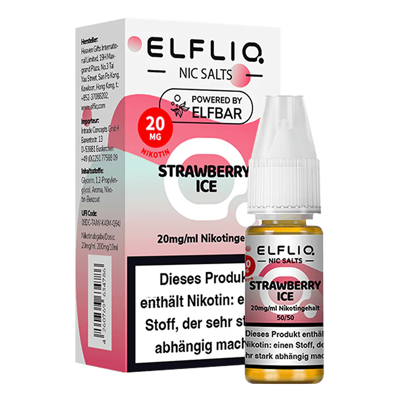 Strawberry Ice Liquid 20 mg/ml Nikotin