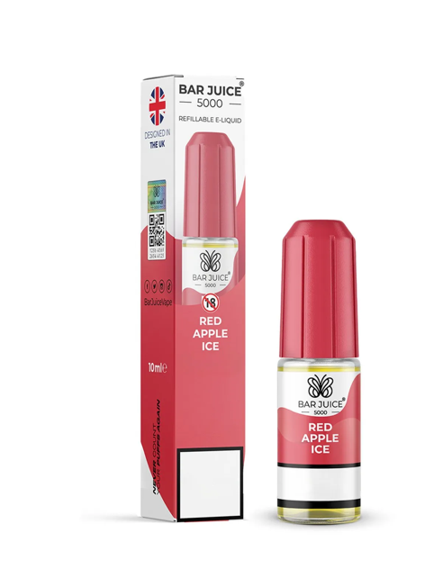 Bar Juice 5000 Liquid - Red Apple Ice Nikotinfrei - YEC