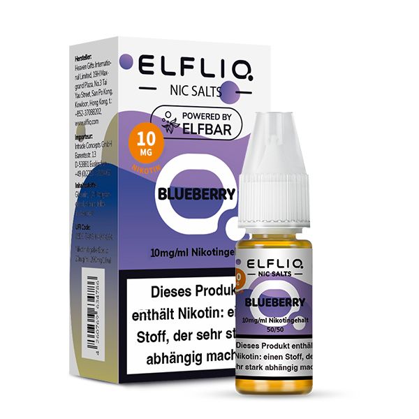 Blueberry Liquid 10 mg/ml Nikotin