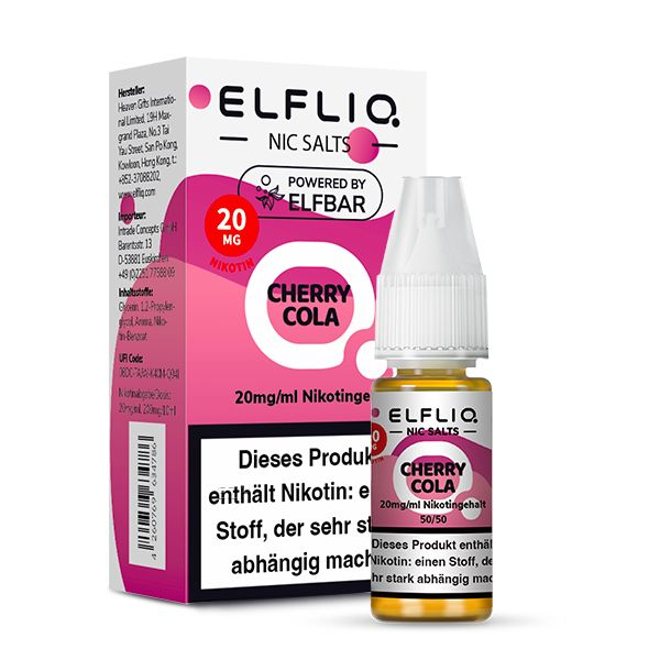 Cherry Cola Liquid 20 mg/ml Nikotin