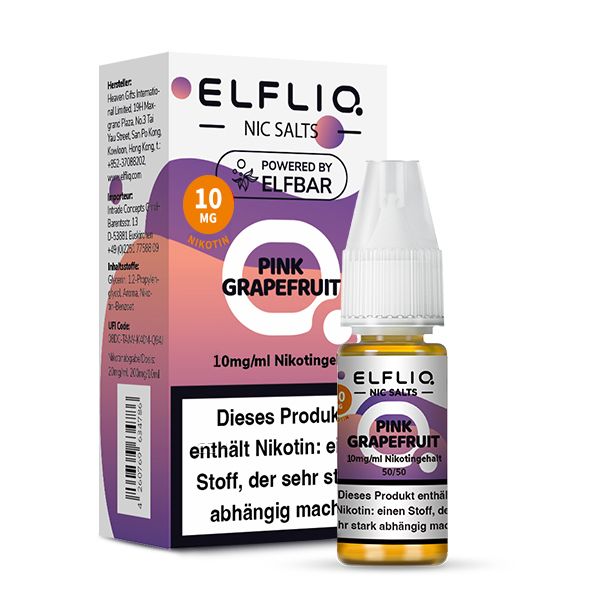 Pink Grapefruit Liquid 10 mg/ml Nikotin