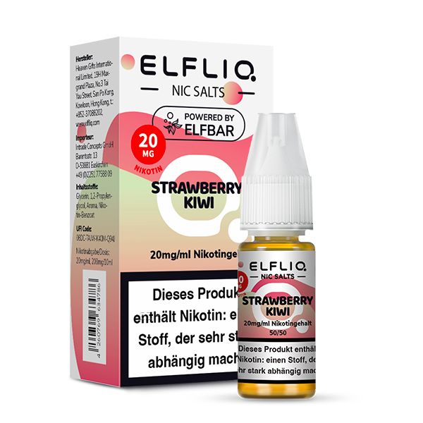 Strawberry Kiwi Liquid 20 mg/ml Nikotin