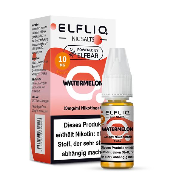 Watermelon Liquid 10 mg/ml Nikotin