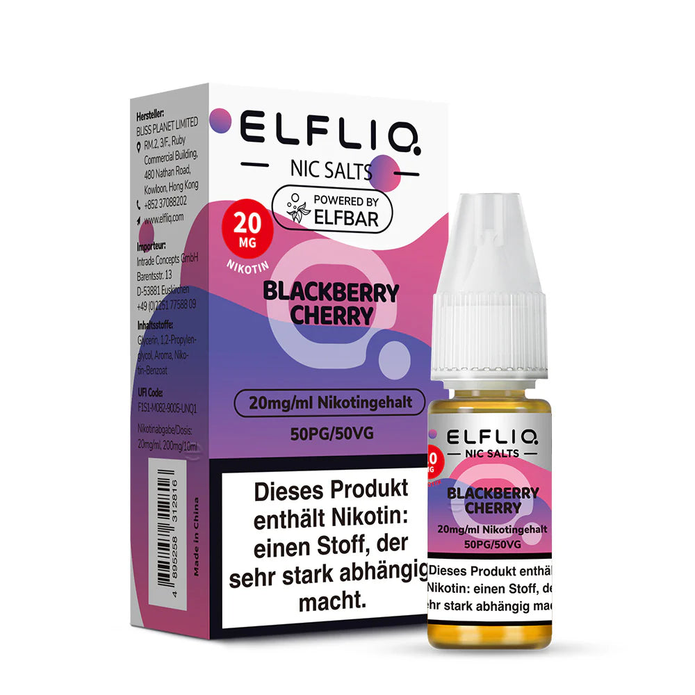 Elfliq Blackberry Cherry 20 mg/ml Nikotin