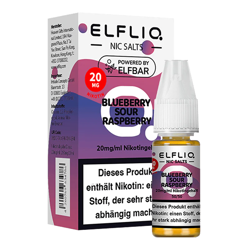 Blueberry Sour Raspberry Liquid 20 mg/ml Nikotin