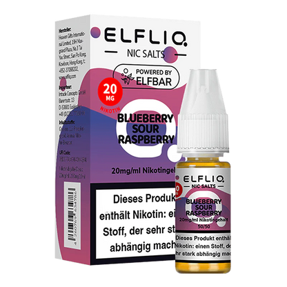 Blueberry Sour Raspberry Liquid 20 mg/ml Nikotin
