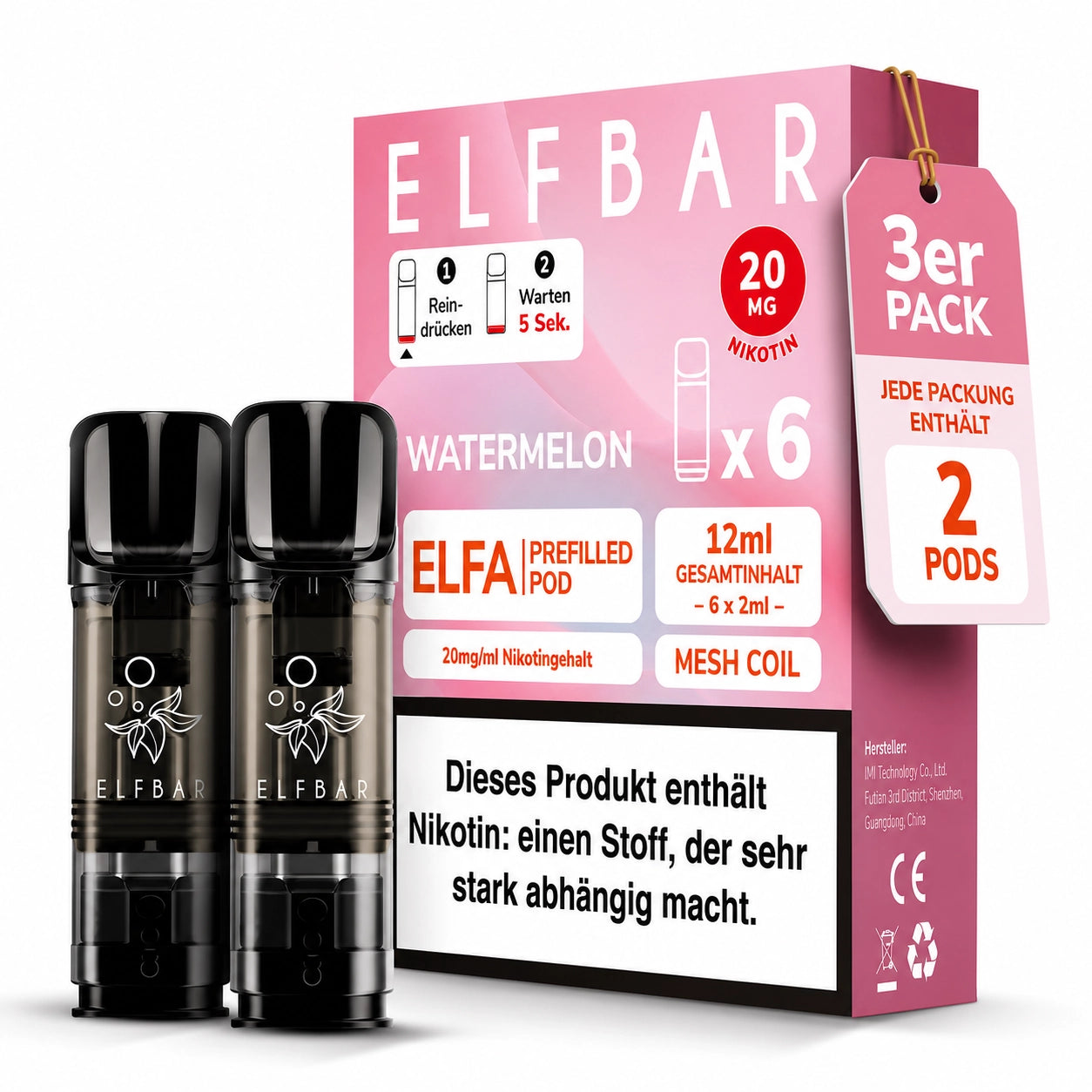 ELFBAR Elfa Pods - Watermelon