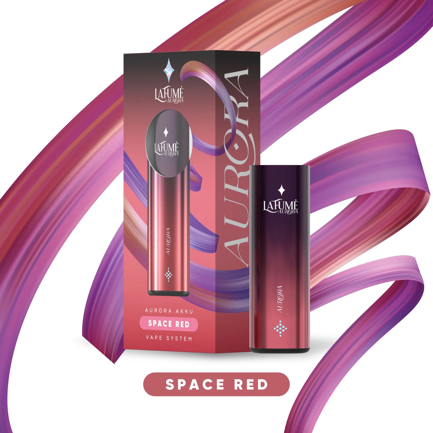 La Fume Aurora Pod Kit Akku - Space Red