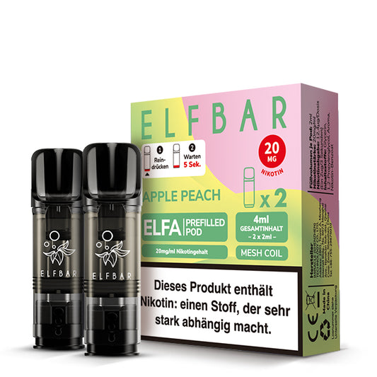 Elf Bar Elfa Pods - Apple Peach