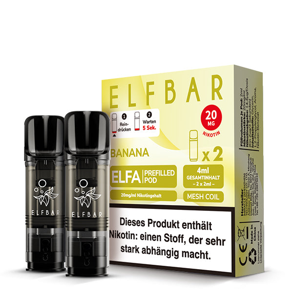 Elf Bar Elfa Pods - Banana