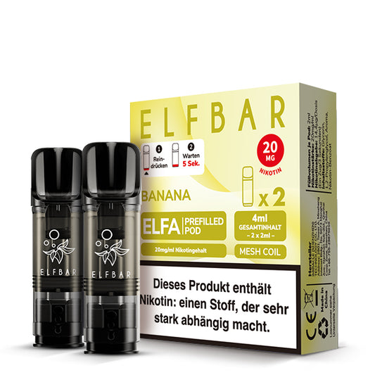 Elf Bar Elfa Pods - Banana