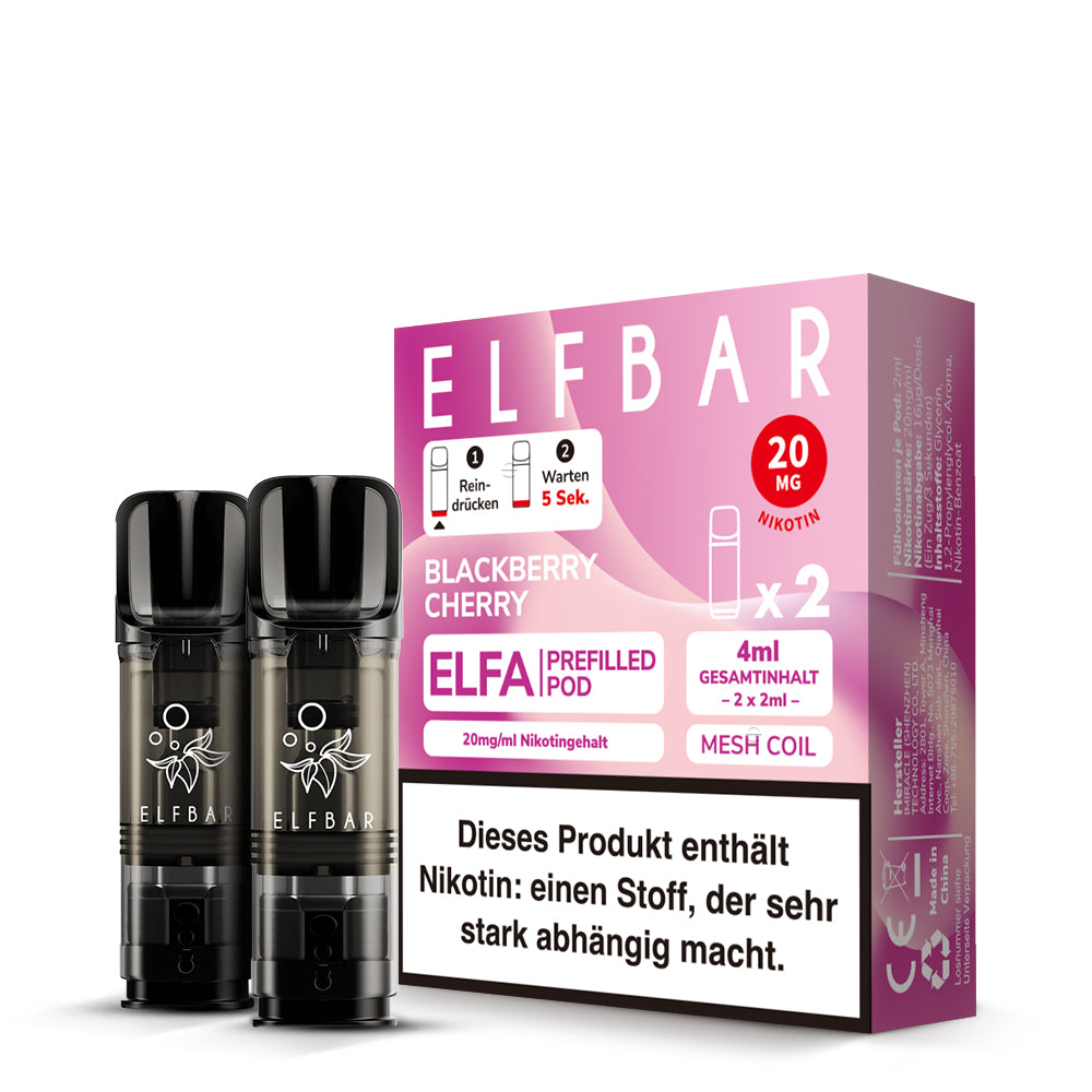 Elf Bar Elfa Pods - Blackberry Cherry