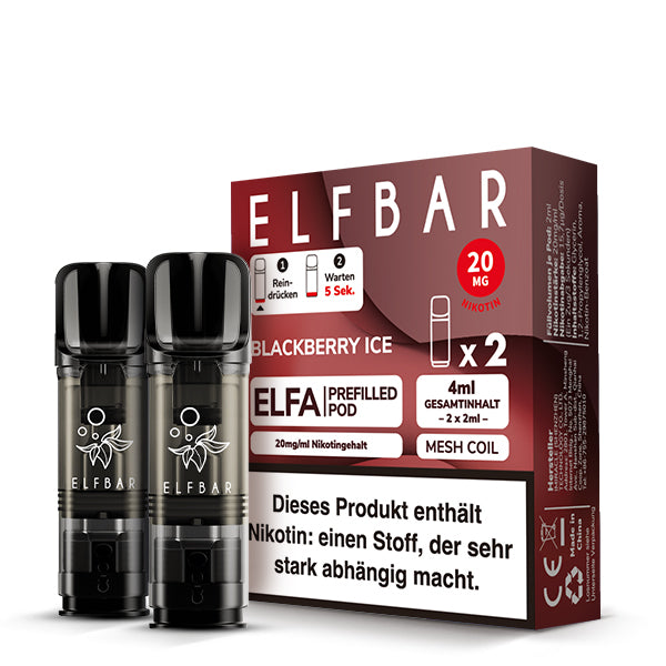 Elf Bar Elfa Pods - Blackberry Ice