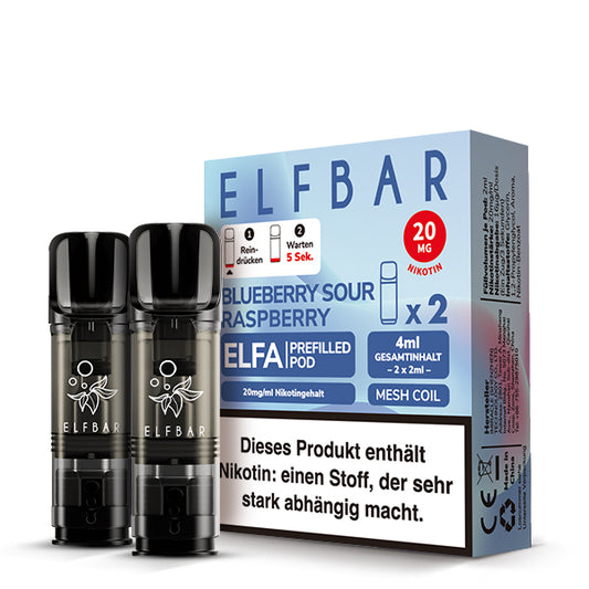 Elf Bar Elfa Pods - Blueberry Sour Raspberry
