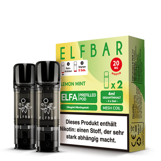 Elf Bar Elfa Pods - Lemon Mint
