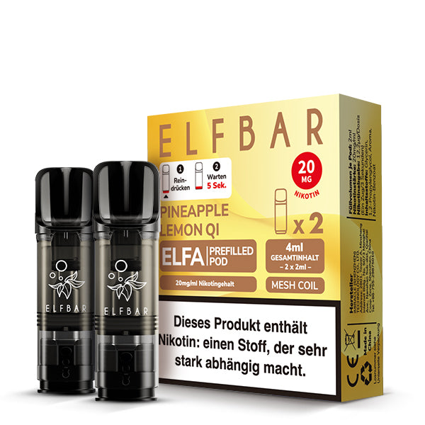 Elf Bar Elfa Pods - Pineapple Lemon