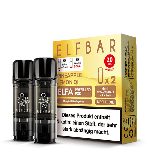 Elf Bar Elfa Pods - Pineapple Lemon