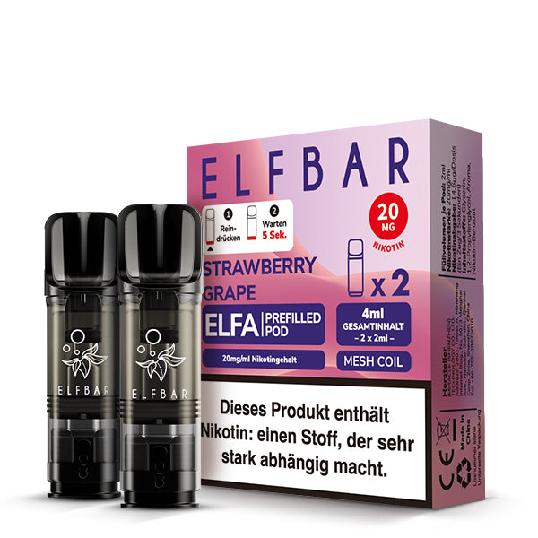 Elf Bar Elfa Pods - Strawberry Grape