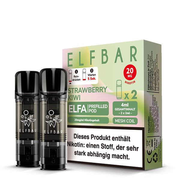 Elf Bar Elfa Pods - Strawberry Kiwi