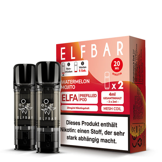 Elf Bar Elfa Pods - Watermelon Mojito
