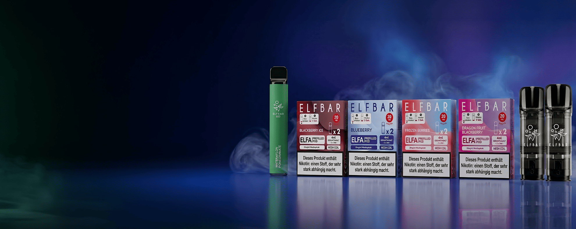 Pods, Liquids & Vapes einfach online bestellen