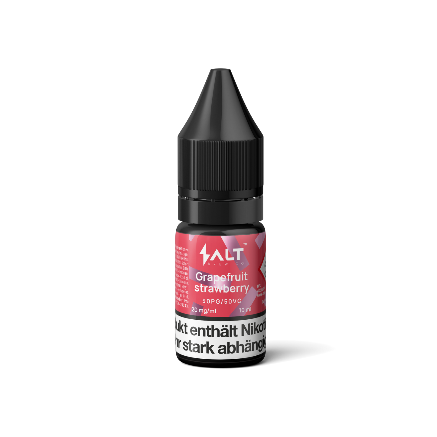 Salt Brew Co Grapefruit Strawberry E-Liquid 20mg/ml 10ml