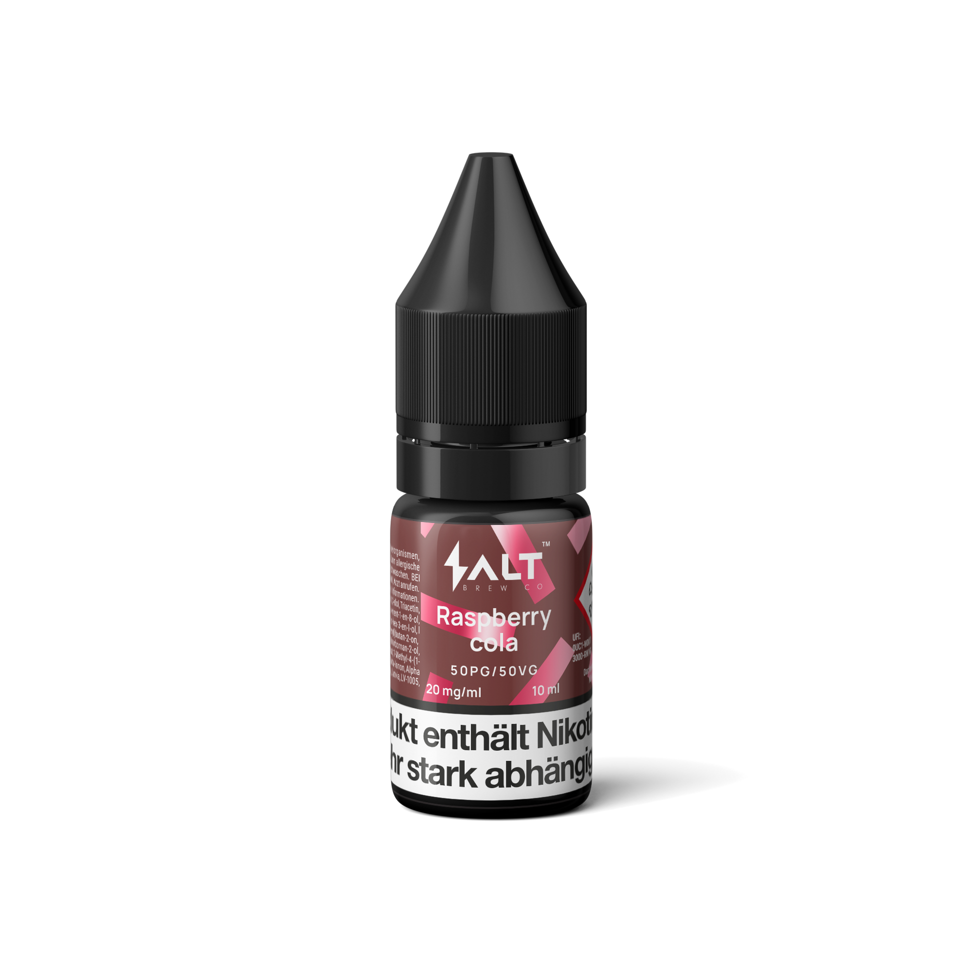 Salt Brew Co Raspberry Cola E-Liquid 20mg/ml 10ml