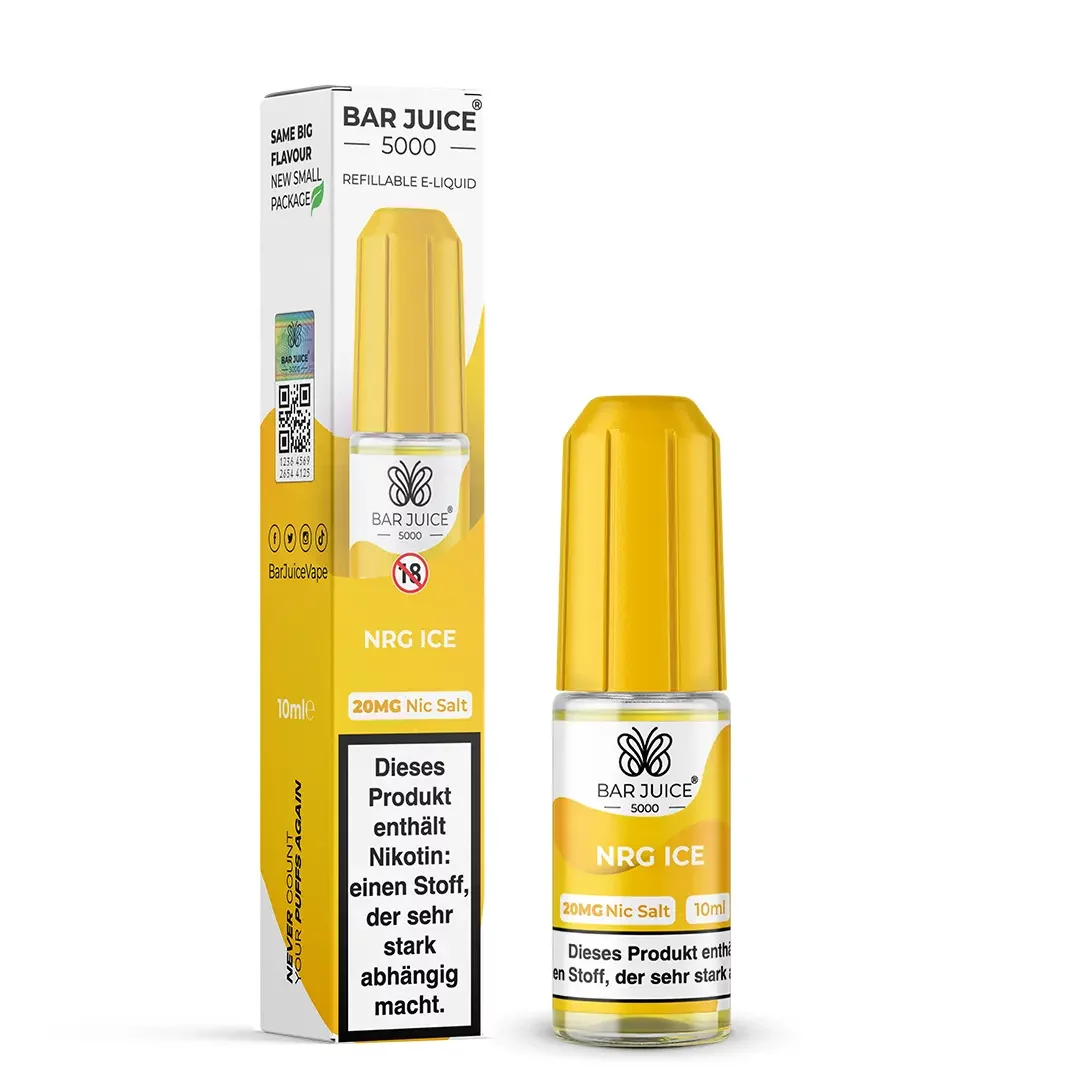 Bar Juice 5000 Liquid - NRG Ice 20mg/ml