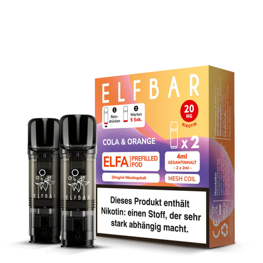 Elf Bar Elfa Pods - Cola & Orange