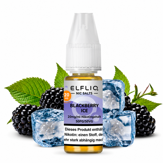 Elfliq Blackberry Ice Liquid 20 mg/ml Nikotin