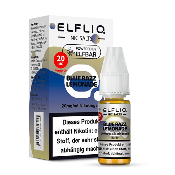 Blue Razz Lemonade Liquid 20 mg/ml Nikotin