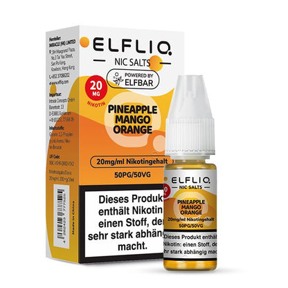 Pineapple Mango Orange Liquid 20 mg/ml Nikotin