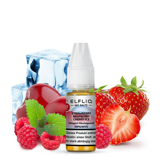 Strawberry Raspberry Cherry Ice Liquid 20 mg/ml Nikotin