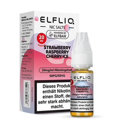 Strawberry Raspberry Cherry Ice Liquid 20 mg/ml Nikotin