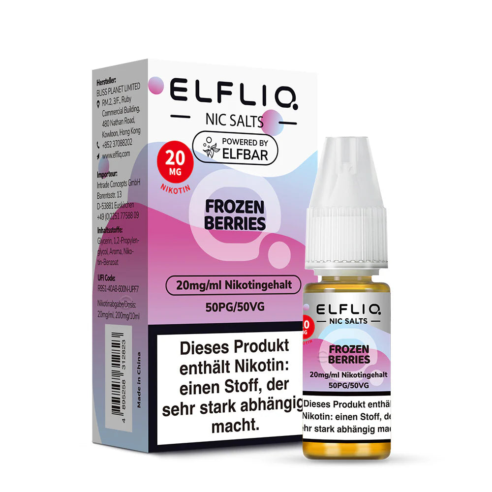 Elfliq Frozen Berries Liquid 20 mg/ml Nikotin