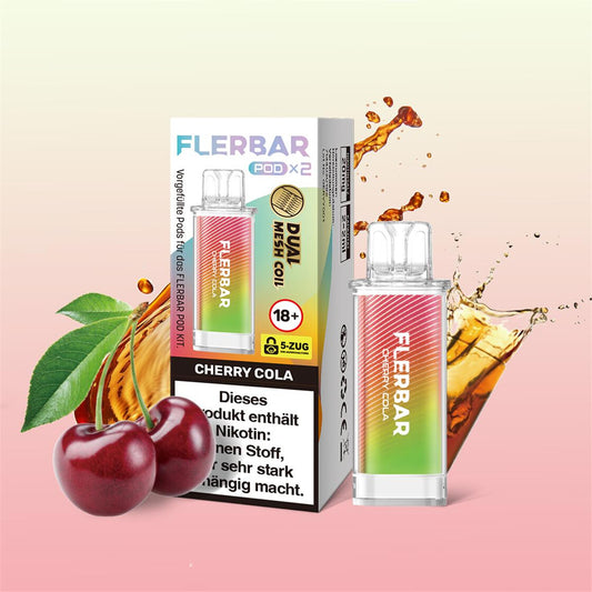 Flerbar Liquid POD 2er Pack - Cherry Cola