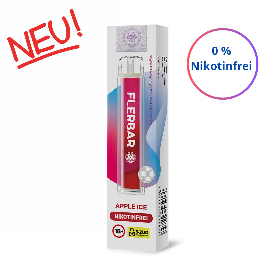 Apple Ice – 0mg/ml Nikotinfrei M