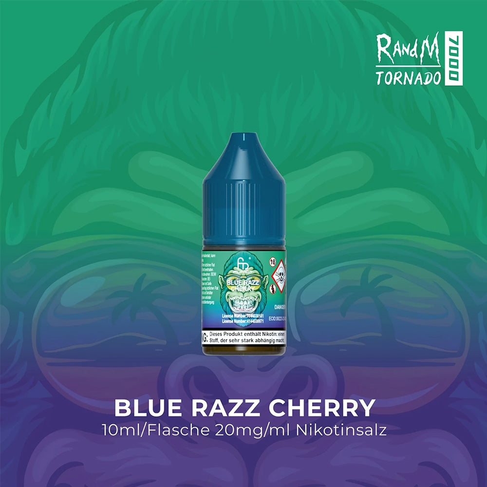 Fumot RandM Tornado 7000 Liquid Blue Razz Cherry