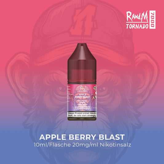 Fumot RandM Tornado 7000 Liquid Apple Berry Blast